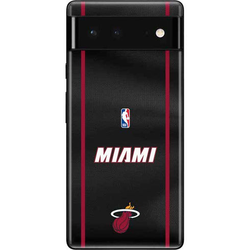 NBA Miami Heat Jersey Google Pixel 6 Skin